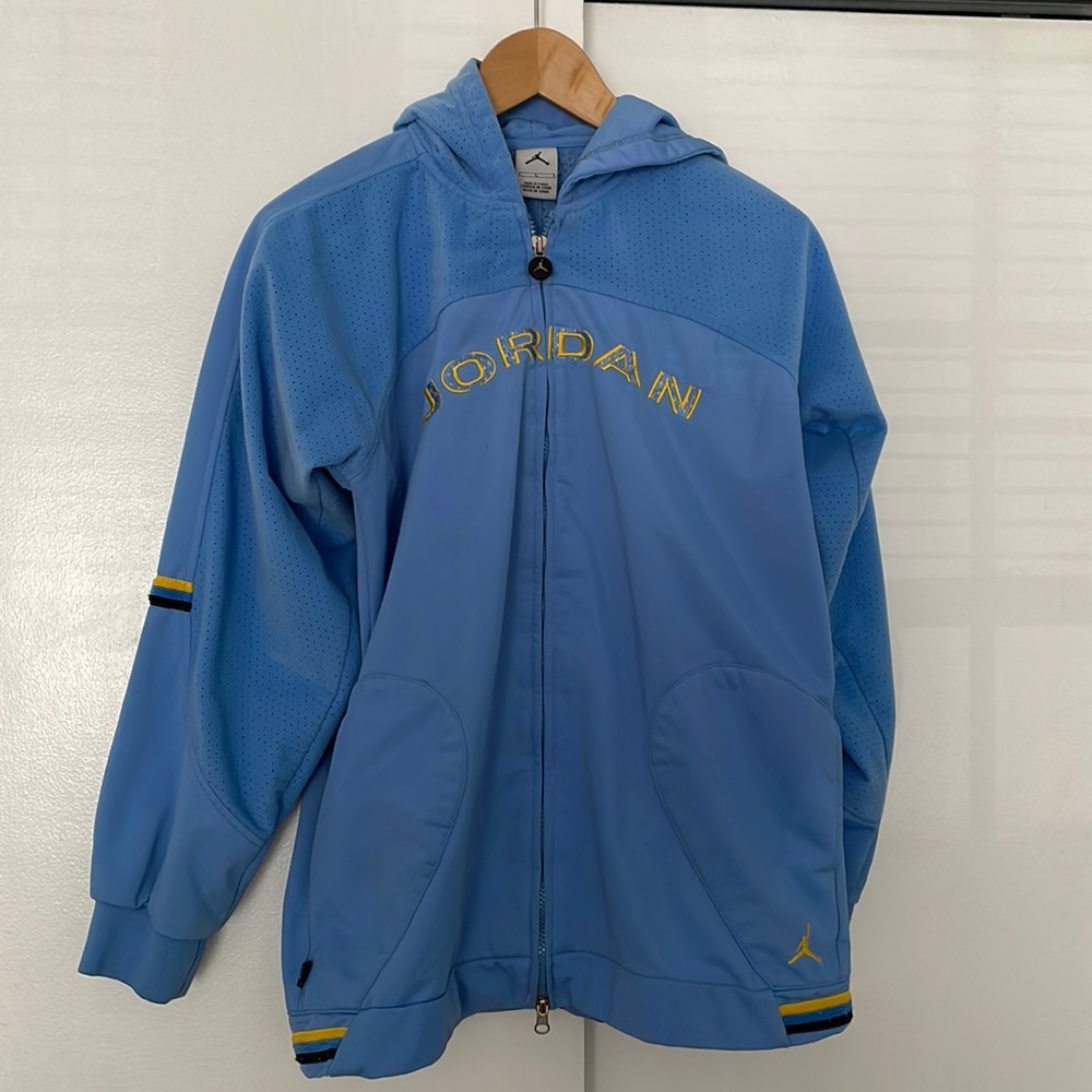 Vintage Jordan UNC Blue Zip Up